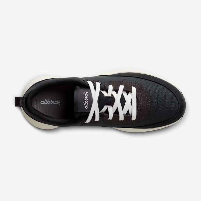 Dark Grey Natural Black (Natural White Sole)